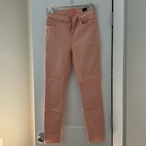 Seven For All Mankind 28 pink skinny jeans